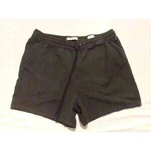 Pacsun Shorts Mens Volley Pockets Black Lightweight Hybrid Stretchy Sz Large